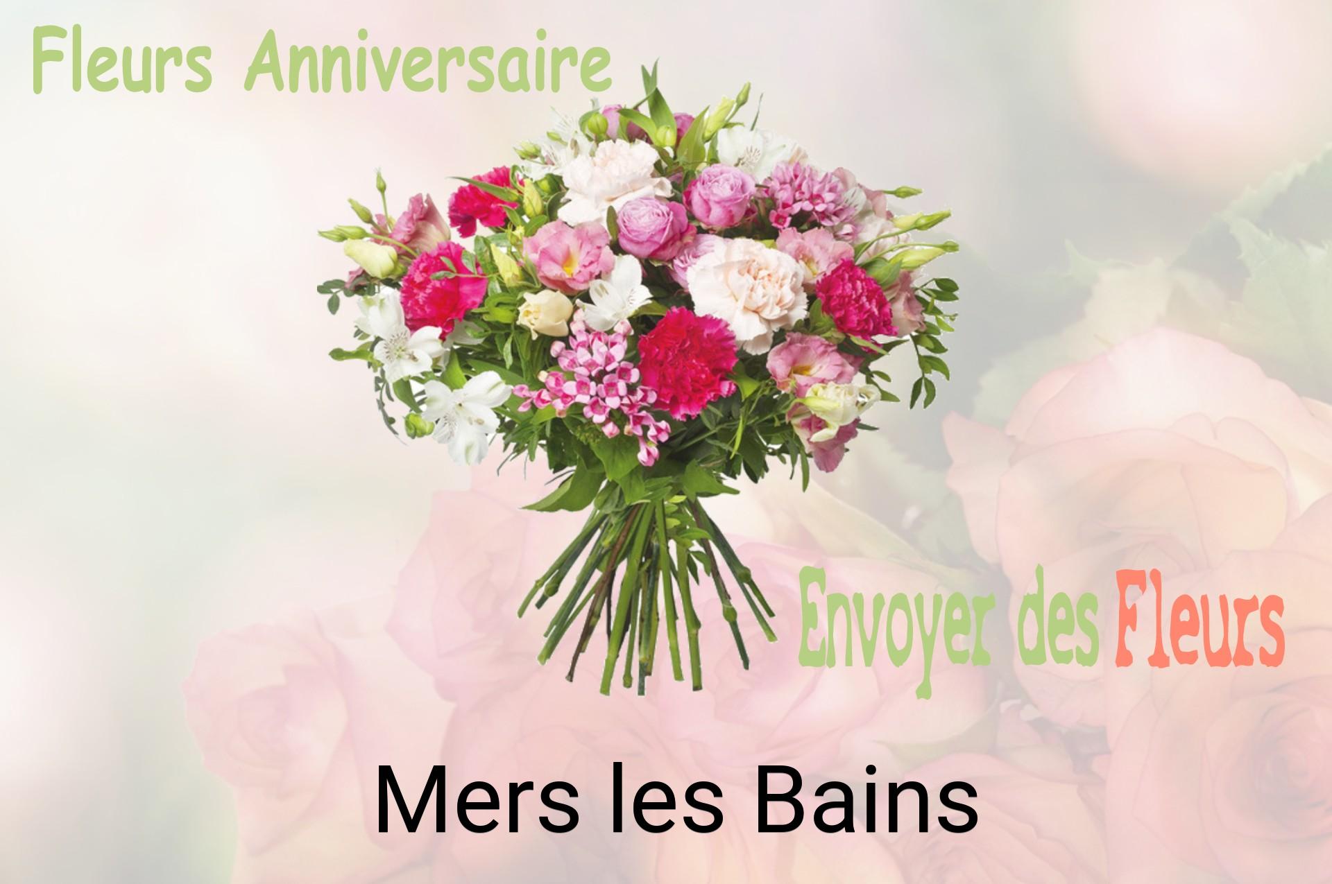 Bouquet de fleurs d’anniversaire livré à Mers-les-Bains